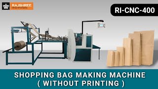 SHOPPING BAG WITHOUT PRINTING MAKING MACHINE [upl. by Jade659]