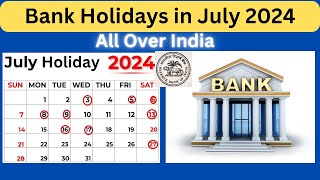 Bank Holidays in July 2024 bankholidayinjuly2024 2024bankholidays advayainfo [upl. by Chessa]