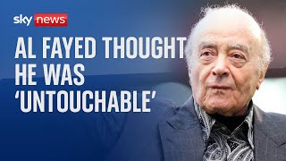 Mohamed al Fayed thought he was untouchable [upl. by Eked]