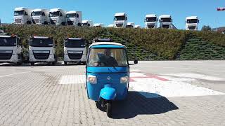 Piaggio Ape Calessino Neptun Blu [upl. by Christianna]