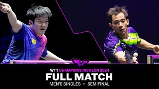 FULL MATCH  Fan Zhendong vs Hugo Calderano  MS SF  WTTIncheon 2024 [upl. by Feingold]