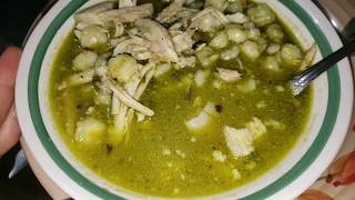 POZOLE VERDE 🤤 DELICIOSO y FACIL [upl. by Esila]