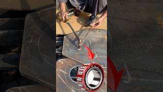 Amazing Bearing Size Rotavator Side Plate with Hand Gas CutterExpert Man youtubeshortsviralvideo [upl. by Fatimah230]