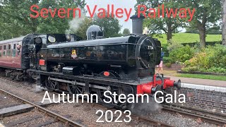 Severn Valley Railway Autumn Steam Gala 2023  Part 1 [upl. by Notkcorb]