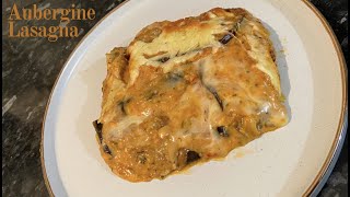 Aubergine Lasagna Recipe vegetarian no lasagna sheet  A Dash of Delish [upl. by Airbmat213]