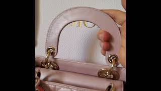 Lady Dior Mini lotus pink bag elitefashionus [upl. by Malinda]