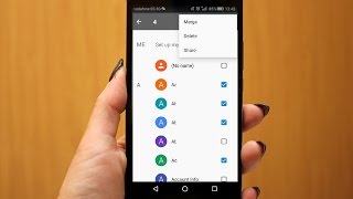 How to Delete Multiple or All Contacts in Android Phone No App [upl. by Kesley]