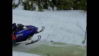 Yamaha SRX 700 Water skipping [upl. by Adran]