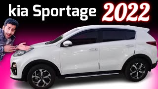 Kia Sportage 2022 model review with owner  kia Sportage white color 2022 model  zeeshan motors [upl. by Idnahr]