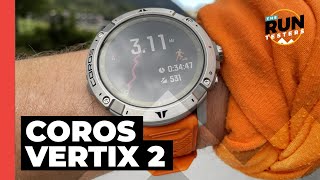 COROS Vertix 2 Review The running multitest of the big battery Garmin Fenix rival [upl. by Erskine]