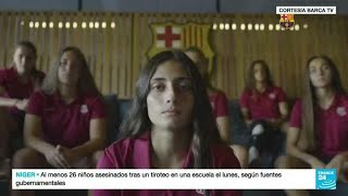 Barcelona F C acepta mujeres dentro de la residencia de su escuela de formación • FRANCE 24 [upl. by Glantz826]