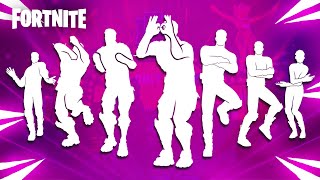 All Legendary Fortnite TikTok Dances amp Emotes Evil Plan Rollie Starlit Out West Get Griddy [upl. by Alakam188]