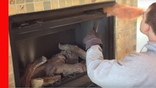 How to Clean a Direct Vent Fireplace [upl. by Margarida440]