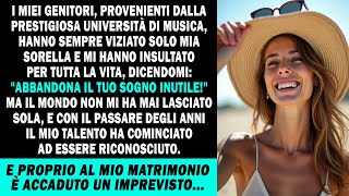 Ignorata e derisa dai miei genitori per anni ma al mio matrimonio tutti rimasero scioccati [upl. by Anesor]