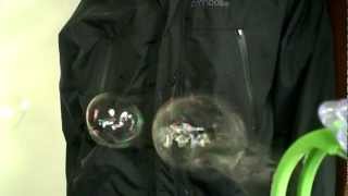 Bubble Attack Field Testing The Zeibe water repellent spray part 1 [upl. by Burd]