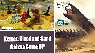 Kemet Blood and Sand  Game UP Conclave Editora  Como Jogar [upl. by Midian]