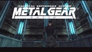 PSX Longplay 001 Metal Gear Solid part 1 of 2 [upl. by Aseeral]