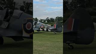 Spitfire FR Mk XIVe RM927 Shuttleworth Airshow June 2024 aviation history airshow [upl. by Wiburg593]