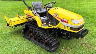 ISEKI TPC15 TRACK Compact Tractor amp 15 Meter Rotavator [upl. by Ballard]