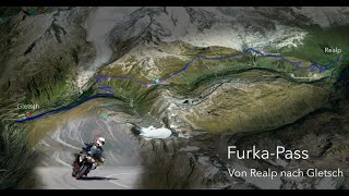 Furka Pass  von Realp nach Gletsch [upl. by Ribaudo]