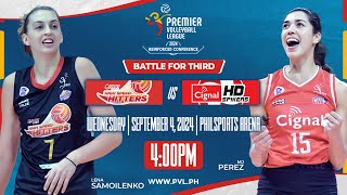 PLDT HOME FIBER vs CIGNAL  Full Match  Battle for 3rd  2024 PVL Reinforced Conference [upl. by Ygiaf]