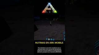 NUTRIAS EN ARK MOBILE ark gaming viralvideo viralshort [upl. by Shifrah831]