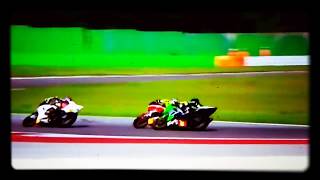 INCIDENTE Misano Adriatico 2017 Supersport 600 Civ CRASH  ALLA FINE LA TIENE [upl. by Geno]