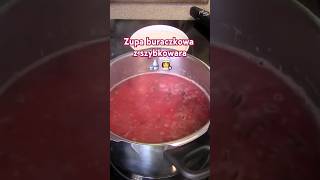 zupa buraczkowa z szybkowara rezept shorts [upl. by Ostler]