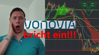 VONOVIA AKTIE BRICHT MASSIV EIN⚠️↘️😮😮 wie geht es wohl weiter [upl. by Aiksa]