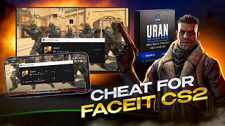 PRIVATE FACEIT CHEAT CS2  RECORDING ON PHONE [upl. by Imeon]