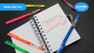 Neón Gel Pens  Pointer [upl. by Krystyna81]