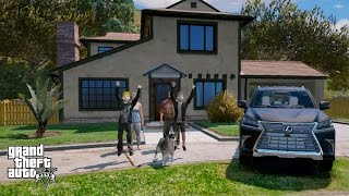 GTA 5 REAL LIFE CHILD MOD71OUR NEW HOUSE [upl. by Ainer]