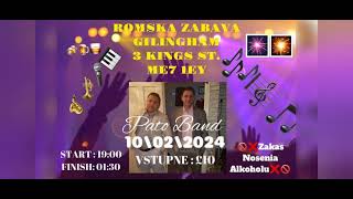 PATO BAND UK ❌️ LIVE OSLAVA GB 2024 CARDASE MIX SKLADIEB [upl. by Soracco]