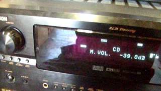 Denon AVR2805 strange volume problem [upl. by Aitram]