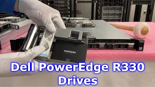 Dell PowerEdge R330 HDDs amp SSDs  Hard Drives  Solid State Drives  Testing with Dell Diagnostics [upl. by Sabina]