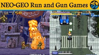 Top 7 Best NEO GEO Run and Gun Games [upl. by Wellesley]