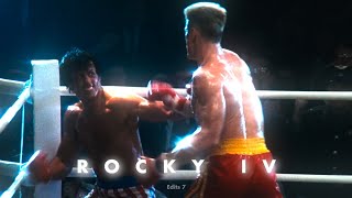 Rocky Balboa vs Ivan Drago remastered in 4k rounds 1 and 2  shorts rocky4 rockybalboa ivandrago [upl. by Andreas572]