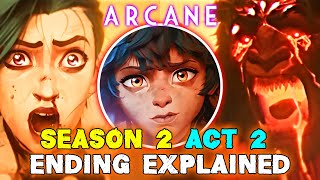 Arcane Season 2 Act 2 Ending Explained  Is Viktor Really Dead What Happened To Warwick And Isha [upl. by Daniels]