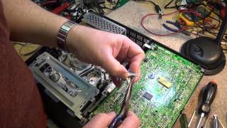 Sony SLV555 mechanism repair [upl. by Buerger]