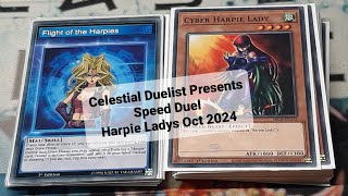 Celestial Duelist Presents Speed Duel Harpie Ladys October 2024 [upl. by Ayna]