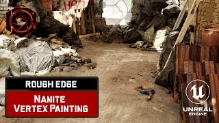 Unreal Engine 5  Nanite  Environment Art  Vertex Painting Tutorial [upl. by Schreck625]