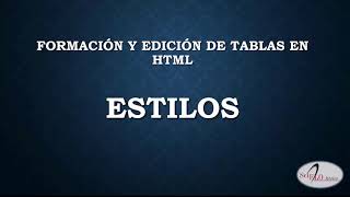 Marcación y edición XML HTML de tablas codificadas [upl. by Direj]