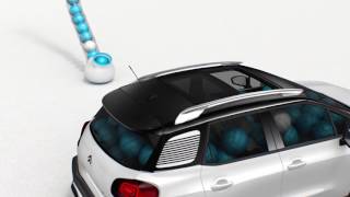 C3 Aircross SUV  Opening panoramic sunroof [upl. by Chancey358]