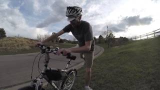 LEED Electric Bike Kit Hill Climb Test [upl. by Remde]