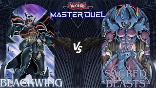 Natural Selection Blackwings vs Sacred Beasts  YuGiOh Master Duel [upl. by Carolina]