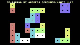 C64 Game  2K Ishido [upl. by Adnarem842]