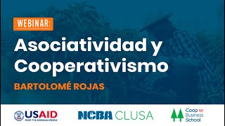 Webinar Asociatividad y Cooperativismo con visión empresarial [upl. by Solita]