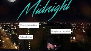 Midnight Lyrical Video  Aardee  Intense  Midnight [upl. by Elane]