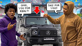 SURPRISING ROMAN WITH A 200000 GWAGON‼️ HE CRIED‼️ [upl. by Hoopen]