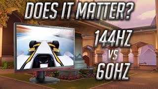 Overwatch  Is it worth it 144hz vs 60hz monitors  My Experience [upl. by Gitel87]